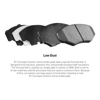 R1 Concepts R1 09-20 Honda City (Mexico) Front R1 Ceramic Brake Pads