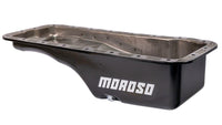 Moroso Ford 352-428 FE Stock (w/Front Sump) Wet Sump 5qt 5in Steel Oil Pan
