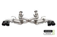 CORSA Performance Corsa 20-25 Chevrolet Corvette C8 RWD 3in Valved Cat-Back w/AFM w/4.5in Carbon Fiber Black PVD Tips