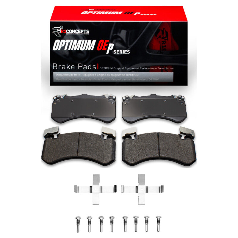 R1 Concepts R1 2011-2019 Audi A6 (USA/Canada) Front R1 Optimum OE Pads & Hardware Kit