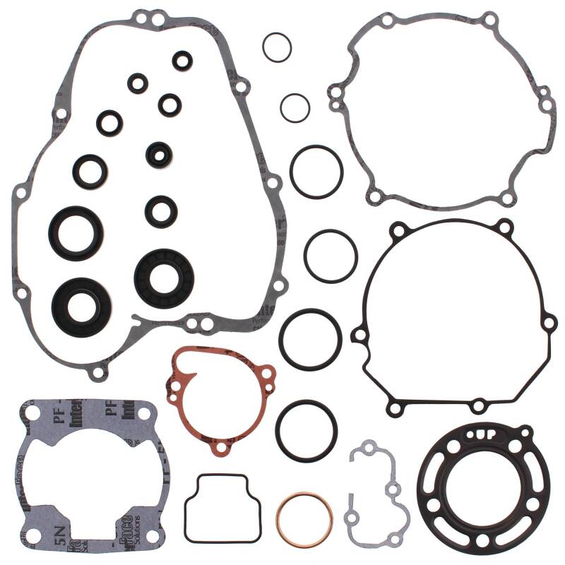 Vertex Pistons Vertex Gaskets 07-13 Kawasaki KX85 Complete Gasket Kit w/ Oil Seals