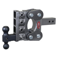 GEN-Y Hitch Gen-Y The Boss Torsion-Flex 2.5in Shank 5in Drop 1.1K TW 10K Hitch w/GH-031 Dual-Ball