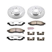 PowerStop Power Stop 04-05 Infiniti QX56 Front Z36 Truck & Tow Brake Kit