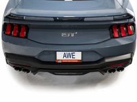 AWE Tuning AWE 2024 Ford Mustang GT Fastback S650 RWD SwitchPath Cat-Back Exhaust w/ Quad Chrome Silver Tips