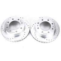 PowerStop Power Stop 00-05 Cadillac DeVille Front Evolution Drilled & Slotted Rotors - Pair