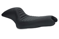 Mustang Motorcycle Mustang 04-21 Harley Sportster Cafe Solo Seat - Black