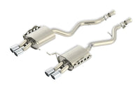 Borla 2014 Chevy Corvette C7 w/ AFM w/o NPP Atak Rear Section Exhaust Quad Rd Rl IC Tips