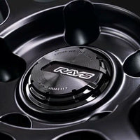 Gram Lights 57NR LIMITED II 18x8.5 +45 5-120 Semigloss Black Wheel w/ Black Cap/Stickers/Air Valve