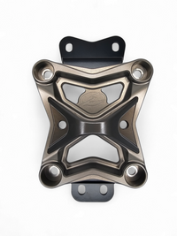 Elektric Off Road Elektric Offroad 2022+ Can Am X3 Maverick 10 Bolt Radius Rod Plate With Pull Hook (Gun Metal)
