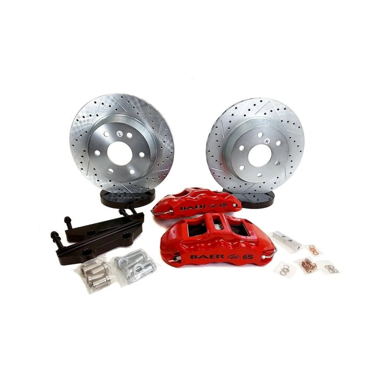 Baer Brakes 03-15 Cadillac Escalade ESV 14in Extreme Rear SDZ Brake Kit - Grabber Blue