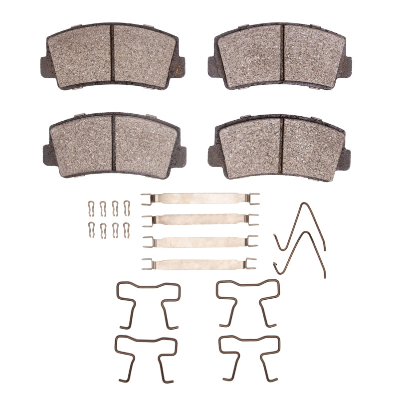 R1 Concepts R1 1970-1984 Ford COURIER (USA/Canada) Front R1 Ceramic Pads & Hardware Kit