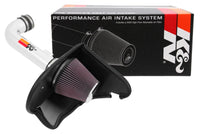 K&N Engineering K&N 16-17 Chevy Camaro 3.6L Silver Typhoon Short Ram Intake