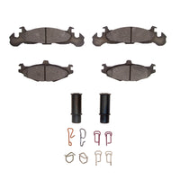 R1 Concepts R1 84-90 Chrysler LeBaron GTC & GTS Front Optimum OE Pads & Hardware Kit