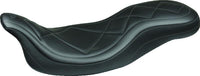 Mustang Motorcycle Mustang 06-21 Kawasaki Vulcan 900 Classic, Custom Standard Touring 1PC Seat w/Studs - Black