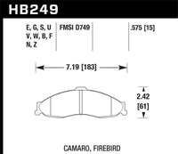 Hawk Performance Hawk HPS Street Brake Pads