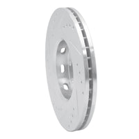 R1 Concepts R1 04-17 Chevrolet AVEO (USA/Canada) Front Right Drilled & Slotted Silver Brake Rotor