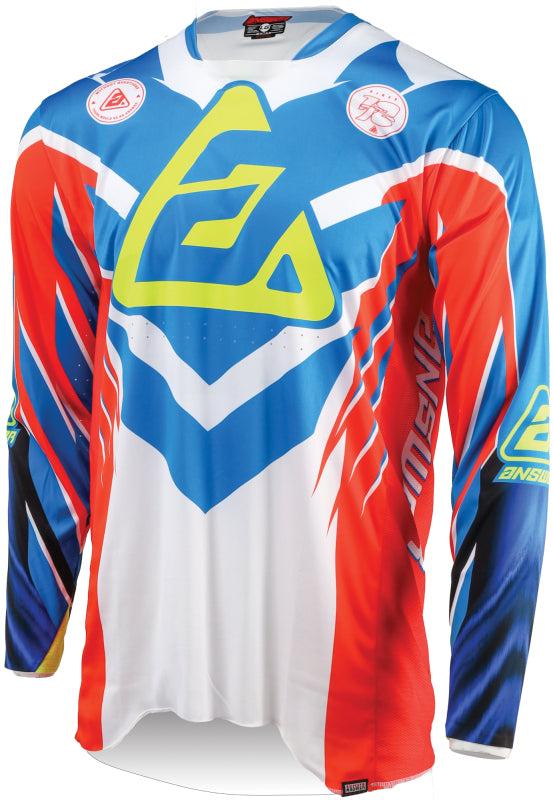 Answer Elite Xotic Jersey Red/White/Blue - Small