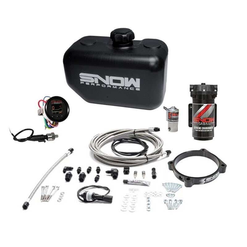 Snow Performance Stage 2 Boost Cooler 105mm Hellcat Water-Methanol Injection Kit w/ SS Braided Line