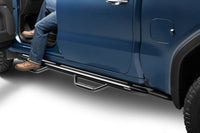 N-Fab Nerf Step 2019 Chevy/GMC 1500 Crew Cab - Cab Length Gloss - Black - 3in
