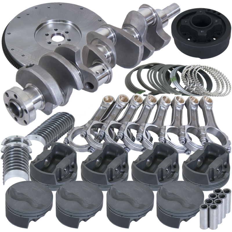 Eagle Ford 302 3.400in Crank 5.400in I-Beam Rods 4.000in Pistons 164 Tooth FW Balanced Assembly