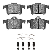 R1 Concepts R1 10-19 Jaguar XF Rear Optimum OE Pads & Hardware Kit