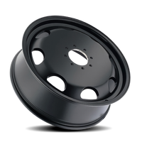 Cali Off-Road 9110D Summit Dually 22x8.25 / 8x165.1 BP / 100mm Offset / 121.3mm Hub Matte Blk Wheel