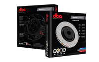 DBA 98-02 Subaru Impreza RS Rear 4000 Series Plain Rotor