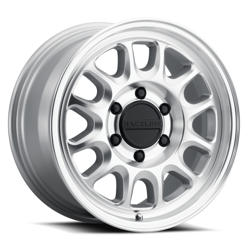 Raceline 958MC Rogue 20X9in / 6X139.7 BP / 0mm Offset / 106.1mm Bore - Machined Finish Wheel