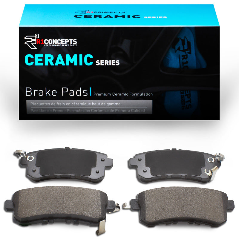 R1 Concepts R1 10-24 Infiniti QX56 Rear R1 Ceramic Brake Pads