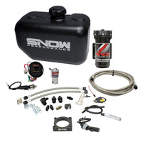 Snow Performance 08-15 Evo Stg 2 Boost Cooler Water Injection Kit w/SS Braid Line & 4AN Fittings
