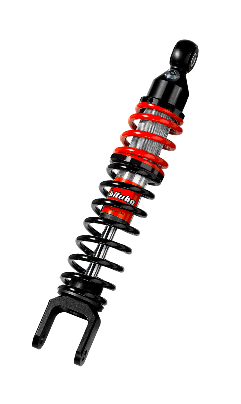 Bitubo Suspension Bitubo YXB0 Monoshock Rear Adjustable: Spring Preload, Black Spring