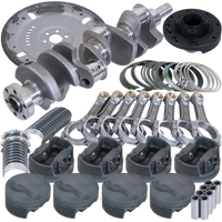 Eagle Ford 302 Seprntn Belt 164 Tooth Flexplate Balanced Rotating Assembly 5.400in I-Beam +.060 Bore