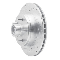 R1 Concepts R1 85-92 Chevrolet Camaro Front Left Drilled & Slotted Silver Brake Rotor