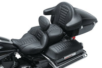 Mustang Motorcycle Mustang 08-21 Harley Electra Glide Std, Rd Glide ,Rd King, Str Glide Driver Backrest Deluxe - Black
