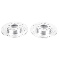 PowerStop Power Stop 13-16 Dodge Dart Rear Evolution Drilled & Slotted Rotors - Pair