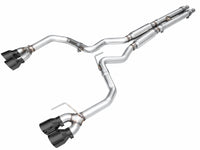 AWE Tuning AWE 2024 Ford Mustang GT Fastback S650 RWD Track Edition Cat-Back Exhaust w/ Quad Diamond Black Tips