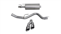 CORSA Performance Corsa 15-20 Ford F-150 3.5L Eco (Super Crew Cab) Polished Sport Single Side Dual 4in Tips CB Exh