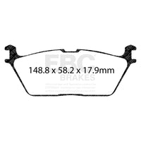 EBC 2019+ Ram Trucks 1500 (DT) Greenstuff Rear Brake Pads