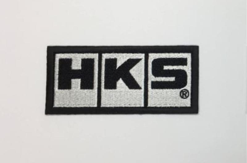 HKS 51003-AK141 PATCH W105 BLACK & WHITE