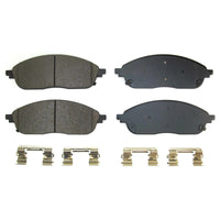 PowerStop Power Stop 2022 Jeep Grand Cherokee Front Z17 Evo Ceramic Brake Pads w/Hardware