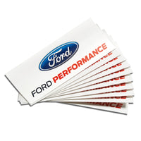 Ford Racing Ford Performance Decal - 10 Pack
