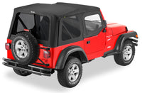Bestop 03-06 Jeep Wrangler TJ Replace A-Top (Blk Diamond Tinted Windows Upper Door Skins )