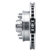 R1 Concepts R1 92-02 Chevrolet C1500 Suburban Front Right Drilled & Slotted Silver Brake Rotor