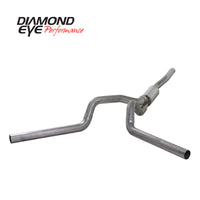 Diamond Eye Performance Diamond Eye KIT 4in Catback MFLR RPLCMENT PIPE DUAL SS: 2006-2007.5 CHEVY/GMC 6.6L 2500/3500