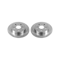 PowerStop Power Stop 12-16 Buick LaCrosse Rear Evolution Drilled & Slotted Rotors - Pair