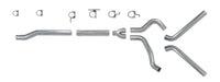 Diamond Eye Performance Diamond Eye KIT 4in Catback MFLR RPLCMENT PIPE DUAL SS: 03-07 FORD 6.0L F250/F350