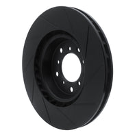 R1 Concepts R1 01-06 BMW M3 Right Front Slotted Black Brake Rotor