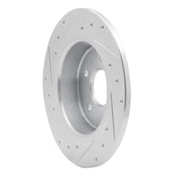 R1 Concepts R1 75-87 Volvo 242 Front Right Drilled & Slotted Silver Brake Rotor