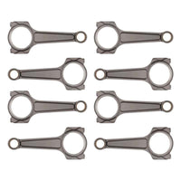 Manley Performance Manley Chevrolet LS Pro Series I-Beam Connecting Rod - 6.100in L - Stock Journal Size (Set of 8)