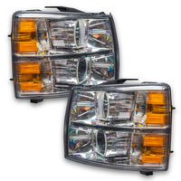 ORACLE Lighting Oracle 07-13 Chevrolet Silverado SMD HL - Square Style - ColorSHIFT w/o Controller